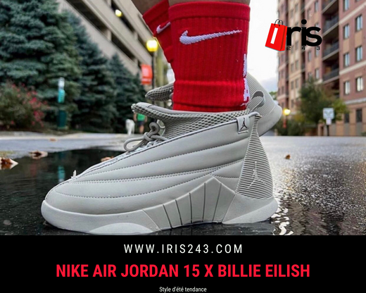 Billie Eilish retro air Jordan XV fait son apparition sur iris243