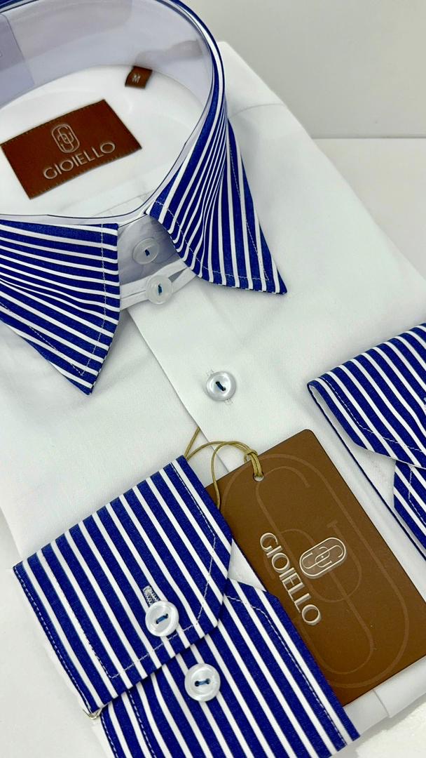 Chemise GIOELLO rayé aux manches