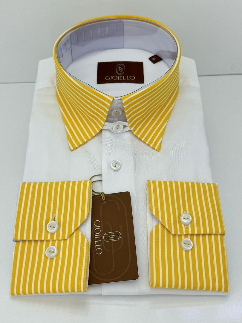 Chemise GIOELLO rayé aux manches
