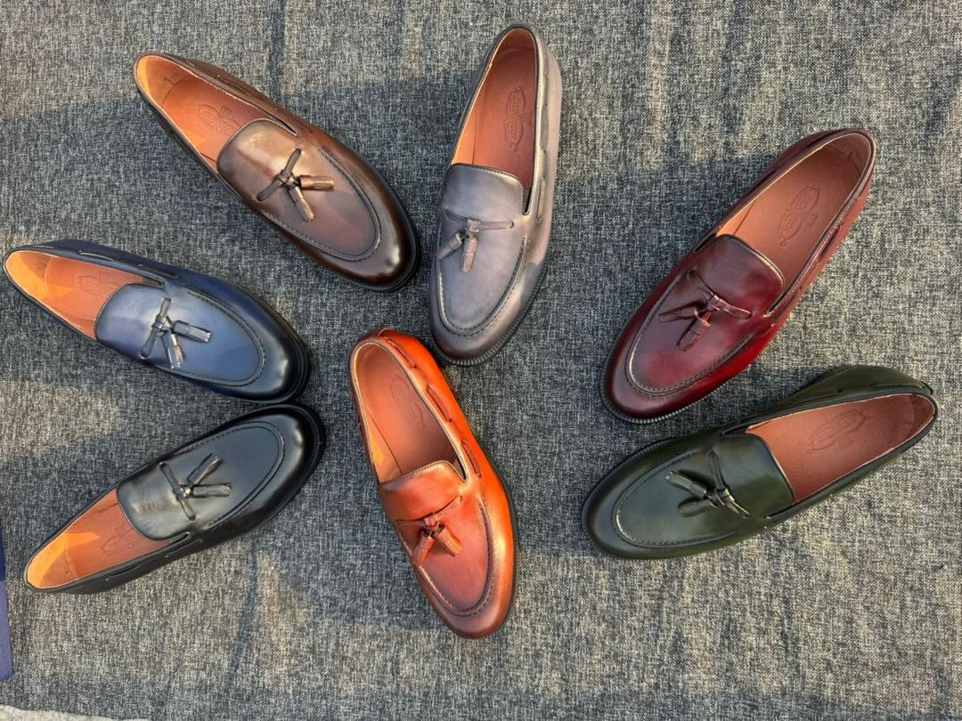Mocassin en cuire Weston