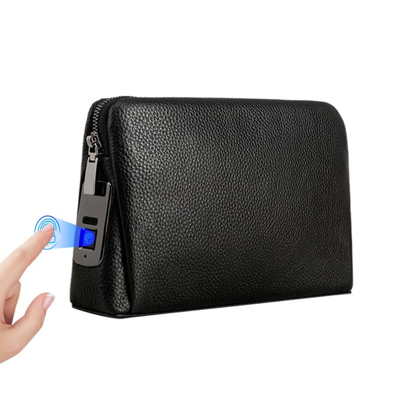 Sac à main antivol à serrure d’empreinte digital
