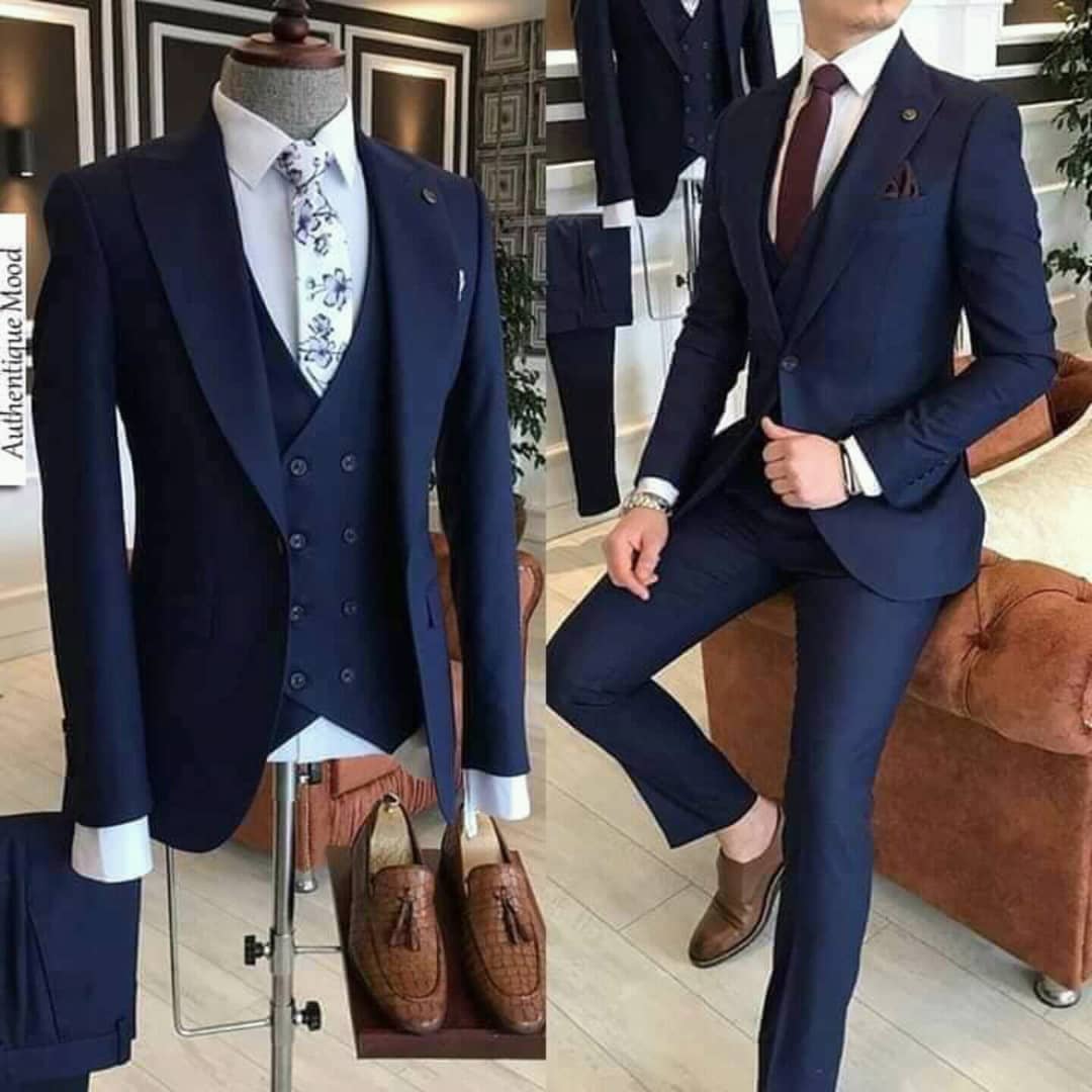 Ensemble Veste 3pieces à un bouton