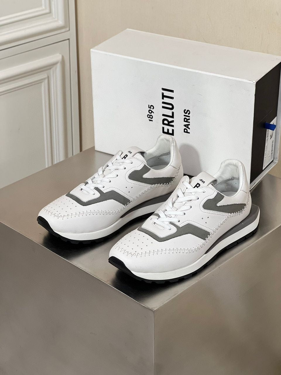 Berluti Fly leather sneakers 2021-22FW