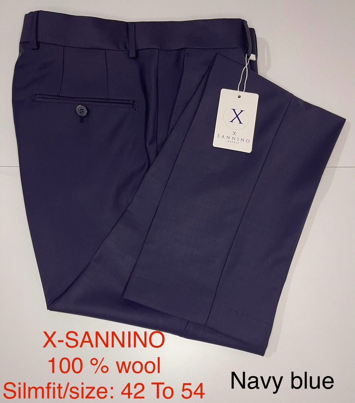 Pantalon tissus X-SANNINO Napoli