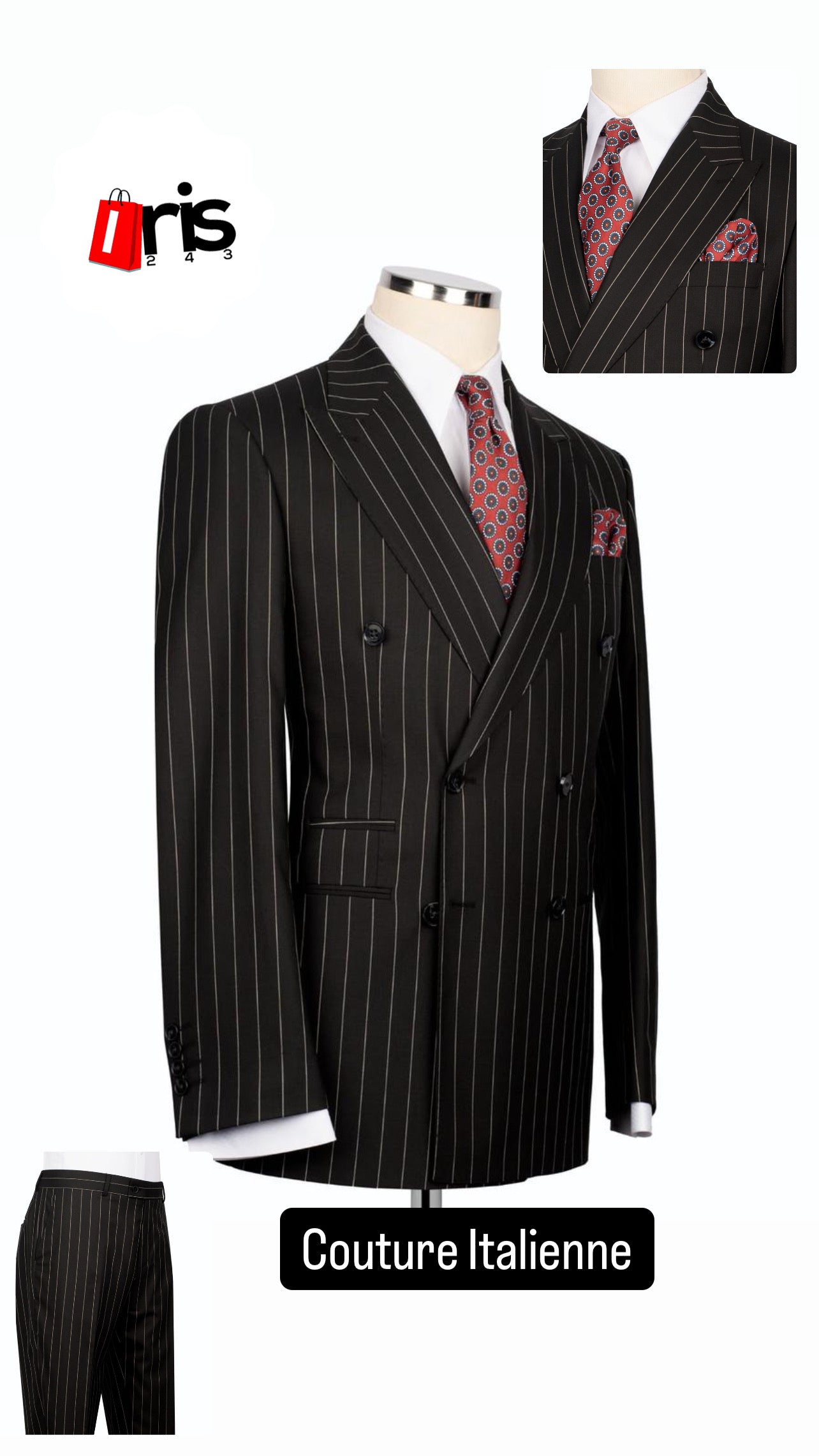 The black suit