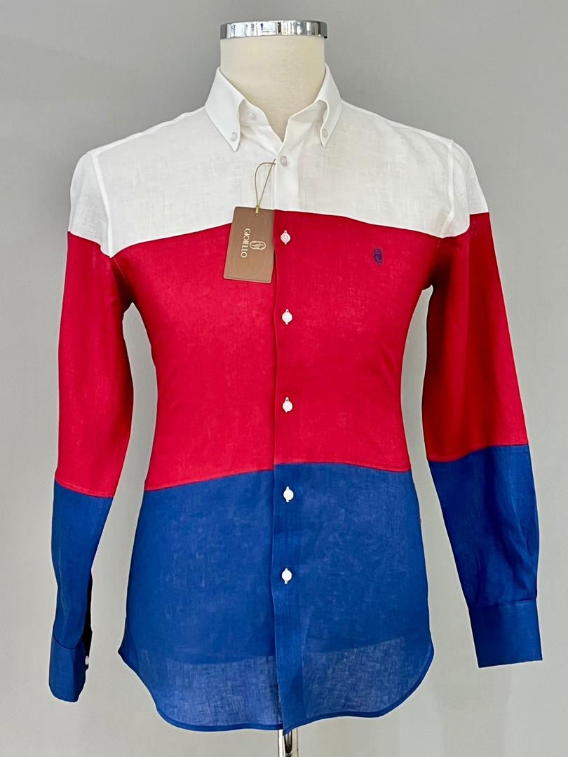 Chemise trois couleurs