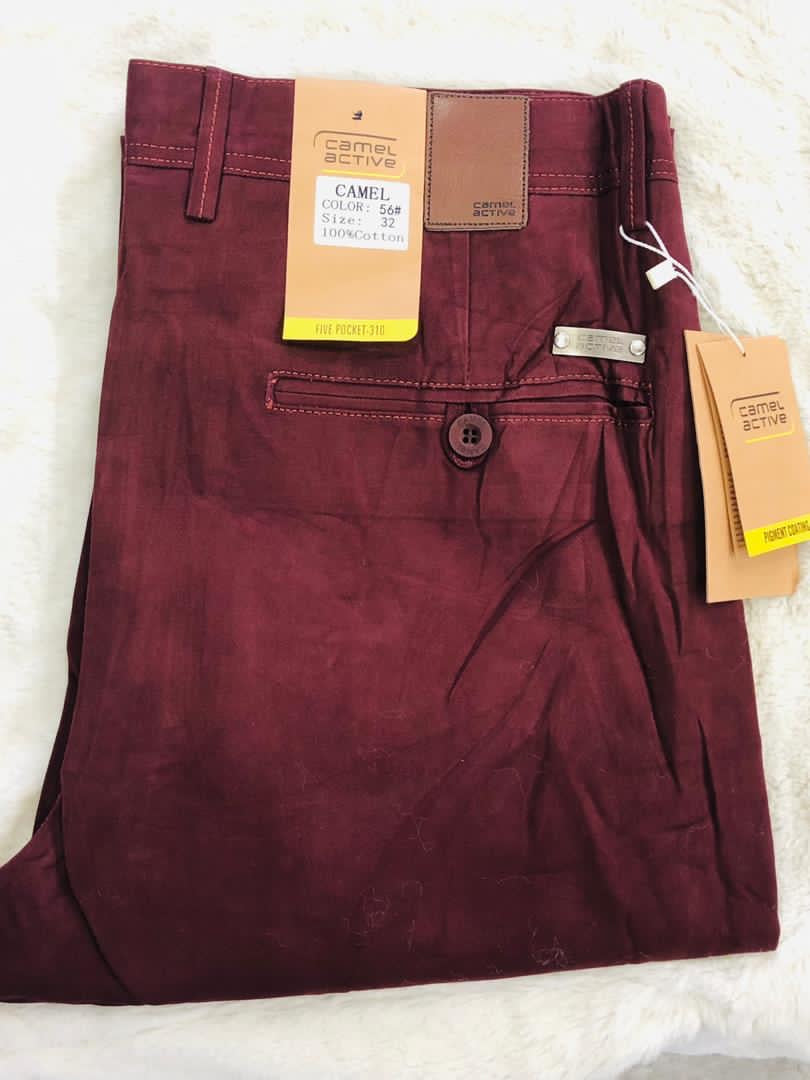 Pantalon khaki CAMEL
