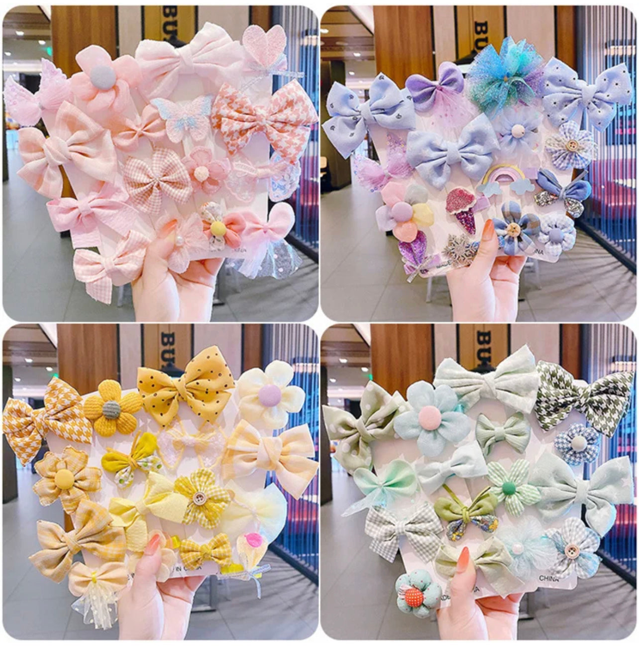 8pcs/paquet de barrette pour bébé