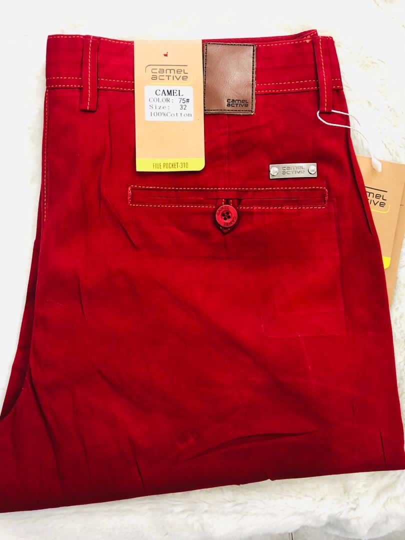 Pantalon khaki CAMEL
