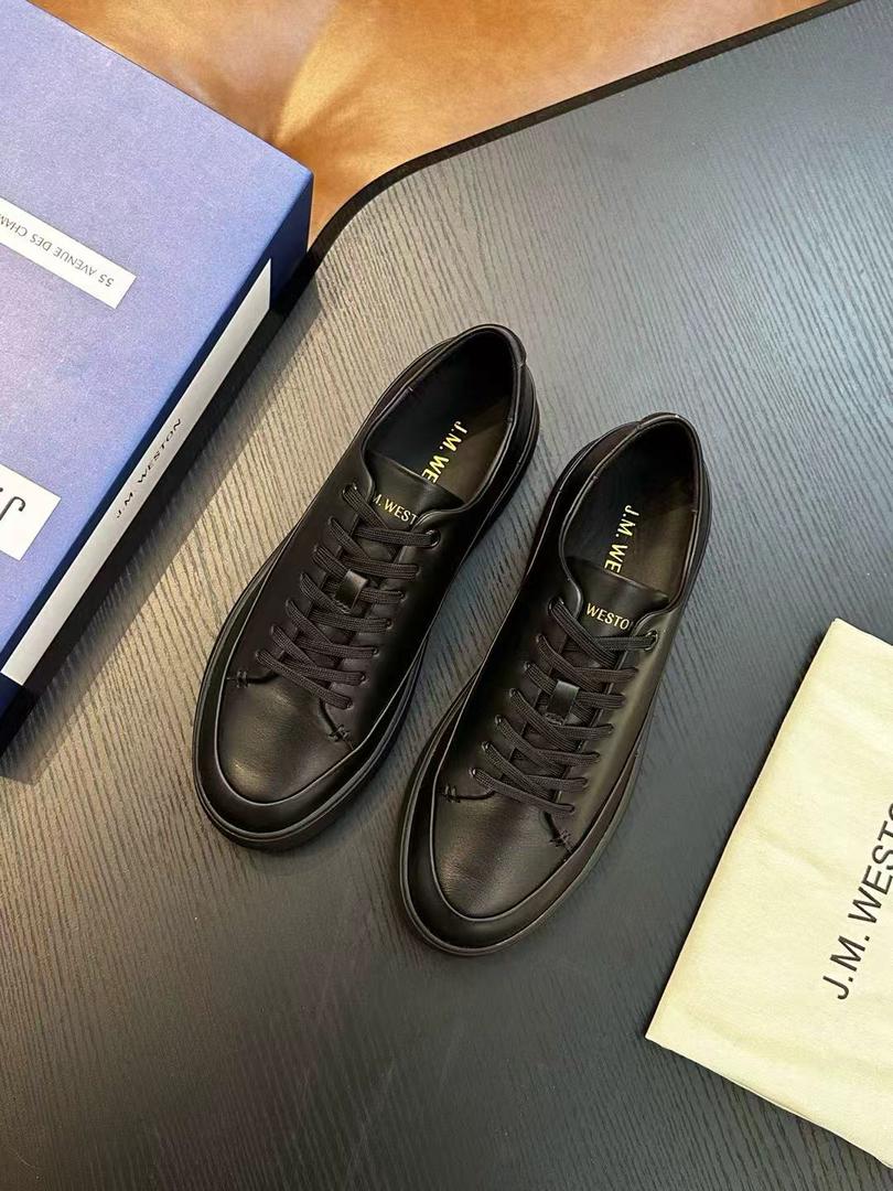 Basket on time Canasta en cuir lisse -JM WESTON