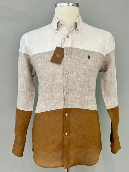 Chemise trois couleurs