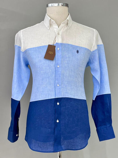 Chemise trois couleurs