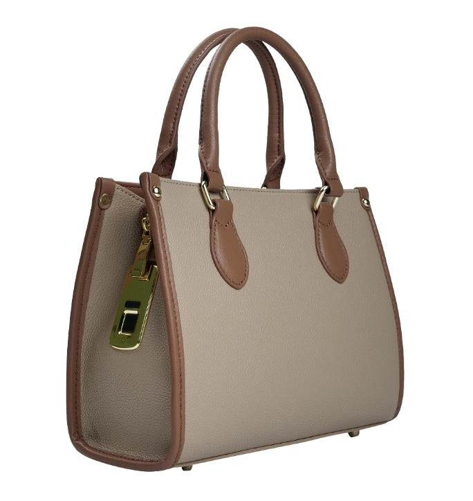 Sac à main intelligente en cuir avec serrure  à empreintes digitales